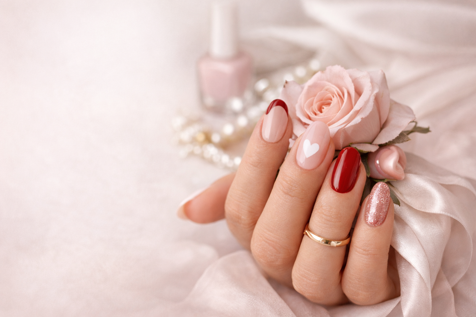 How to Design Valentine’s Day Nails at Home