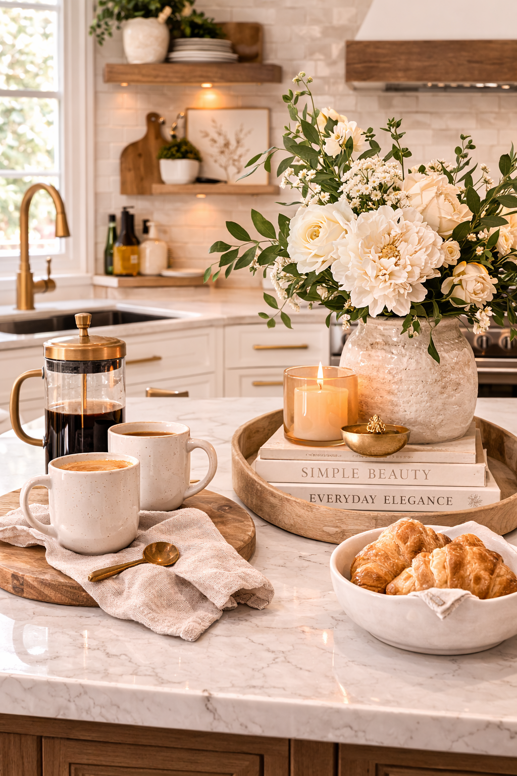 How to Style a Kitchen Island for Every Season